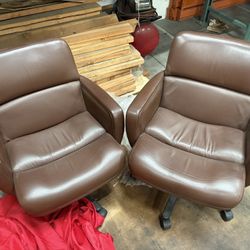 Leather Chairs