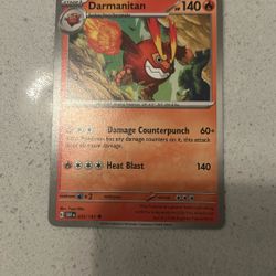 Darmanitan Pokémon Card