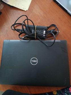 Dell laptop with charger