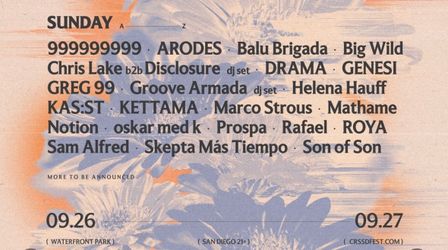 CRSSD SUNDAY TICKETS 2026