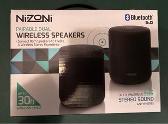 Pairable Dual Wireless Speakers