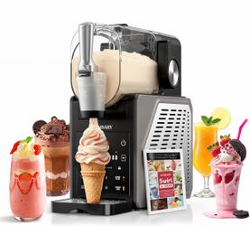 AZMSARY Slushie Machine 85OZ Ice Cream Maker Large Auto Clean Margarita Frappe Milkshake Smoothie No Ice Needed Drink Cocktail Mixer