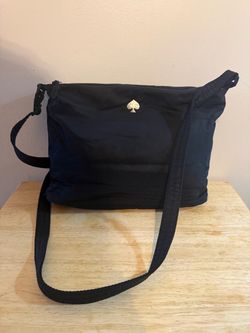 Kate Spade Black Nylon Crossbody Bag