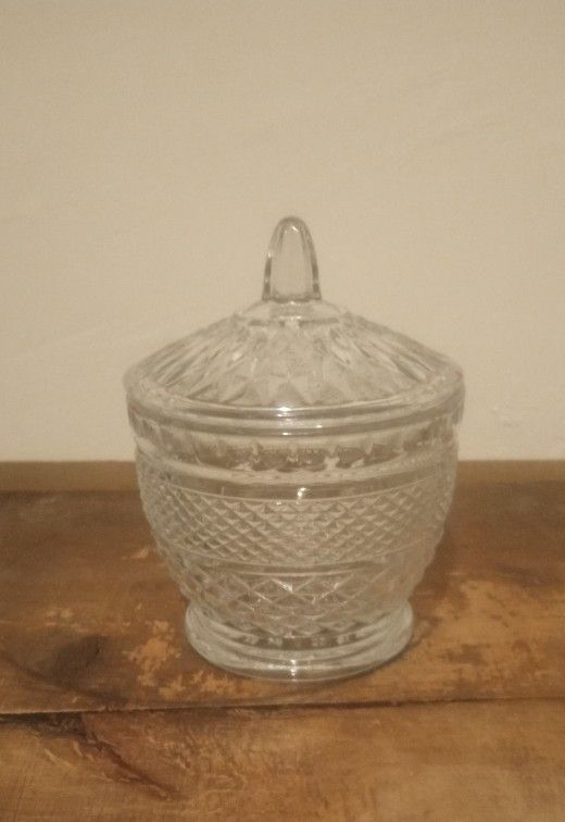 Vintage Glass Anchor Candy Dish