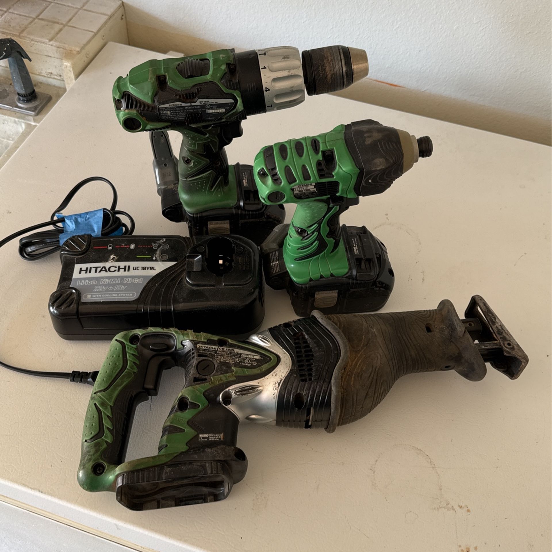 Hitachi 18v Cordless Tools