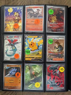 Pokemon Collection For Sale: Full Arts, Chinese Exclusive Meowth, Stamped & More! Free Gifts included