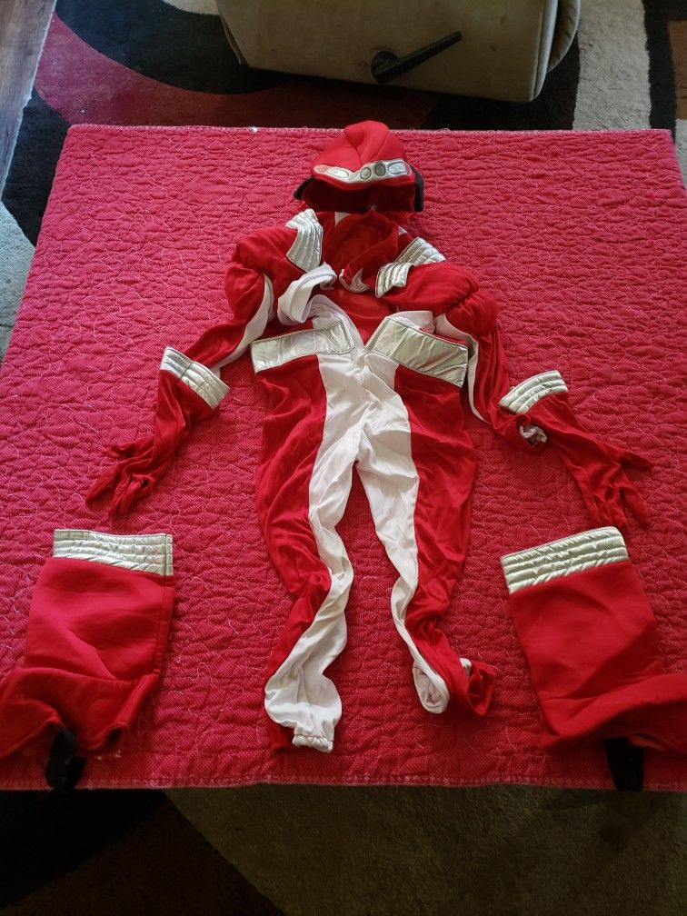 Red Ninja Halloween Costume 