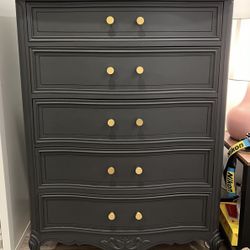 Charcoal Grey Dresser 