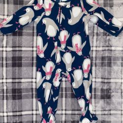 Simple Joys by Carter's Kids' Holiday Loose-fit Flame Resistant Fleece Footed Pajamas