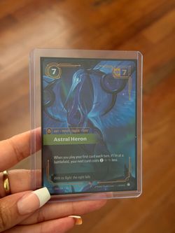 Riftbound Astral Heron 044/166 Near Mint Foil
