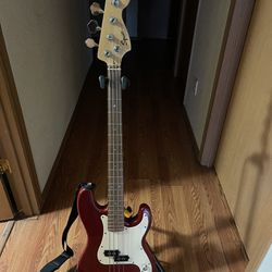 Squier P Bass By Fender Electric Guitar 