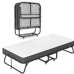 ** TWIN SIZE FOLDING ROLLAWAY BED FRAME **