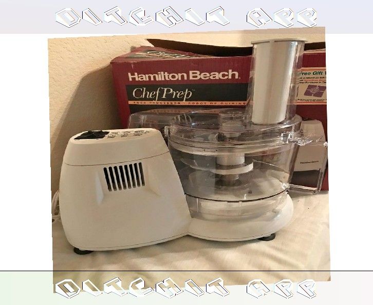 Hamilton Beach Food Processor - Multi-Use Kitchen Helper boy east