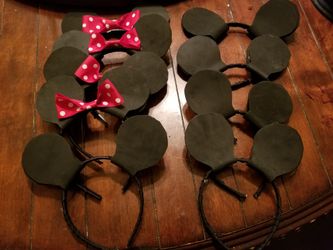 Mickey and minnie ears