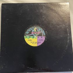 Pet Shop Boys- One More Chance / West End Girl 1984 4Z9-05019 Vinyl 12'' Vintage