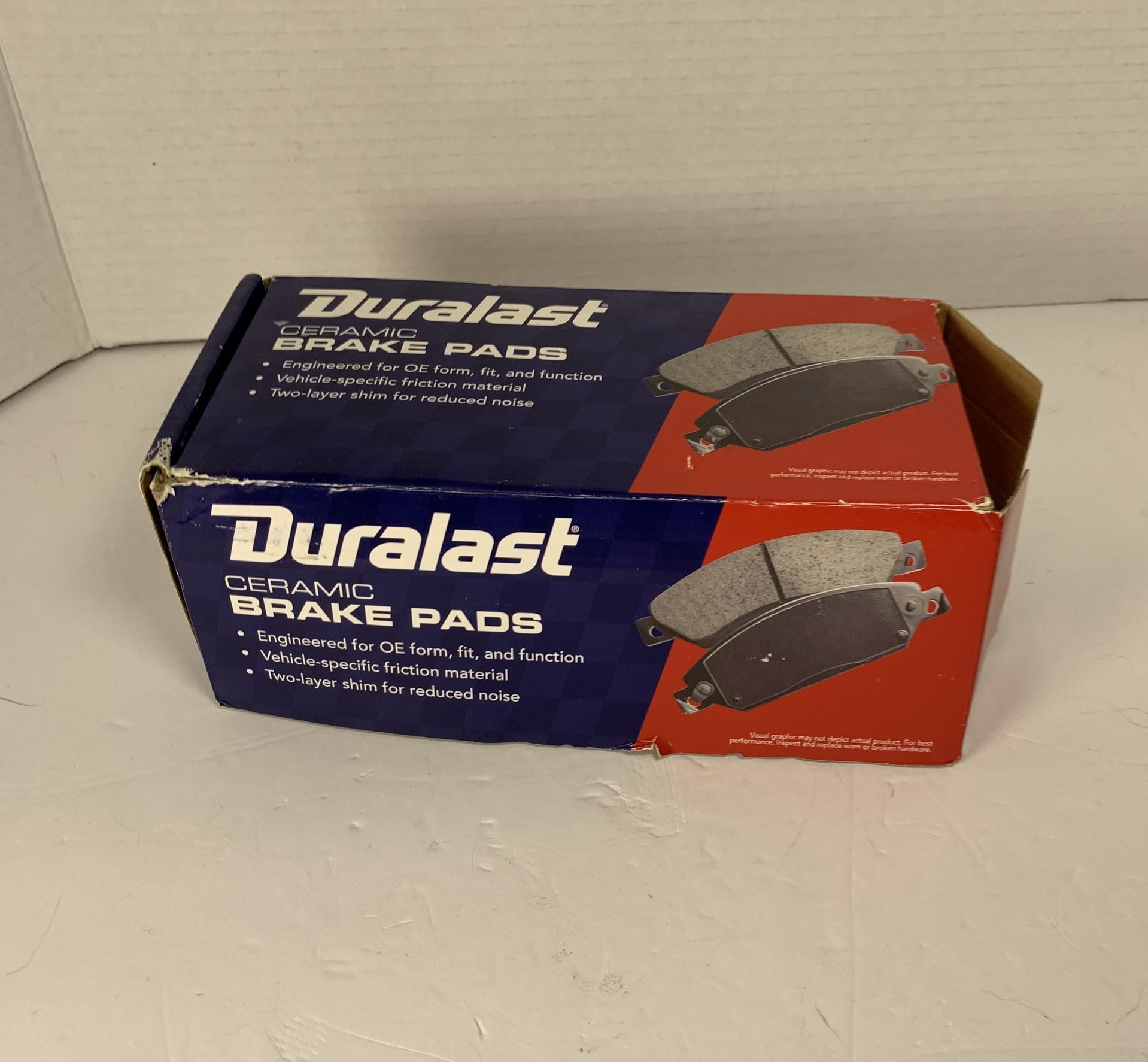 Duralast  Ceramic 4 Brake Pads MKD1169A SEALED
