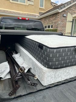 Twin bed.