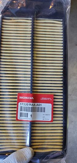 Honda air filter 17220 RAA A01