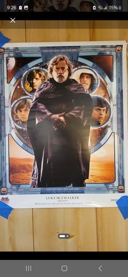Luke Skywalker Legacy Poster