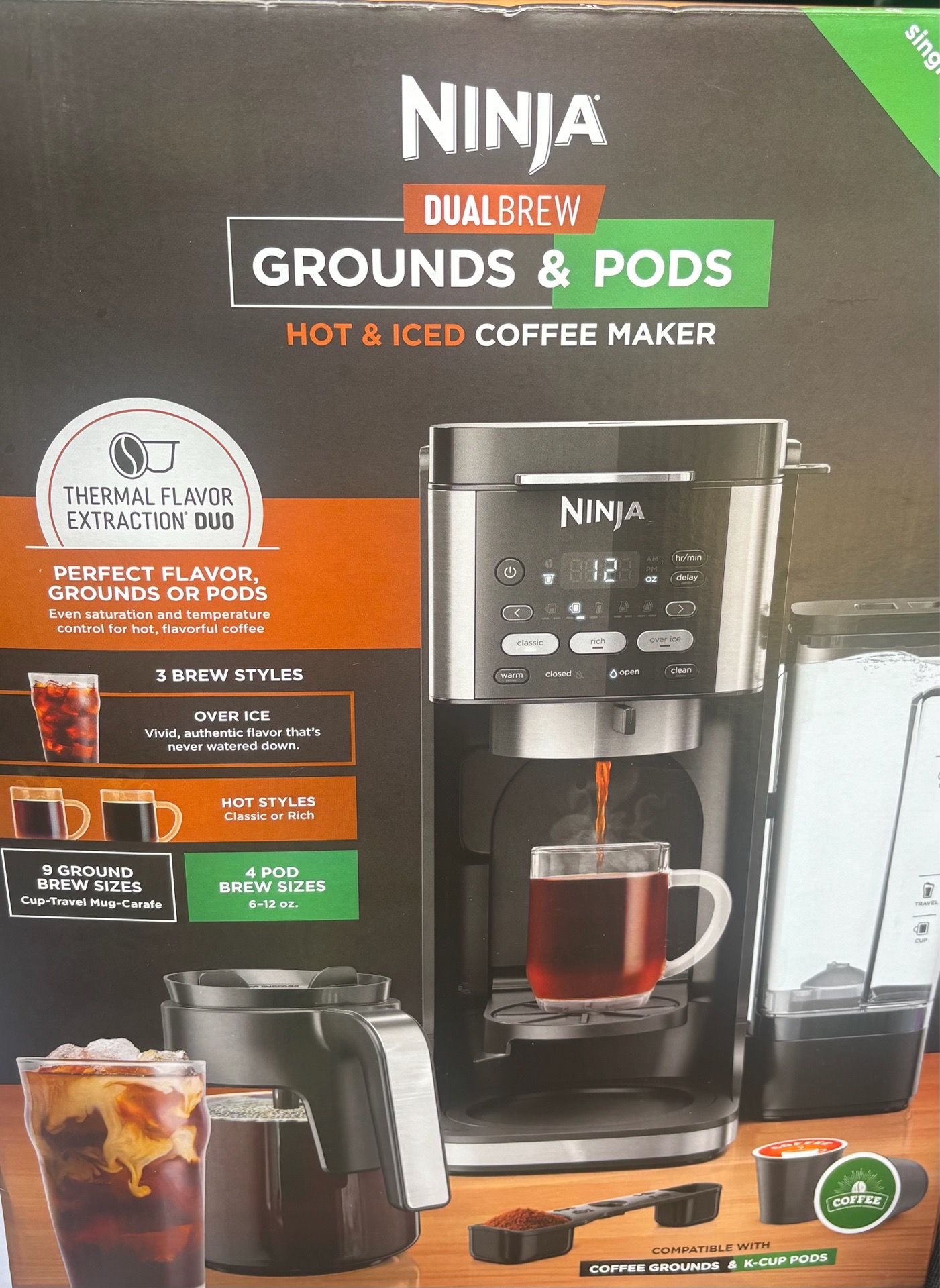Ninja DualBrew Coffee Maker Hot & Iced