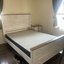 Bed Frame + Dressers