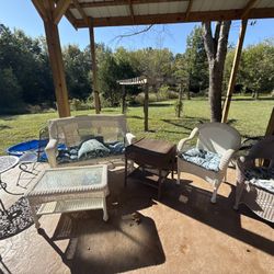 Outdoor Wicker Patio Furniture Set 3 Piece