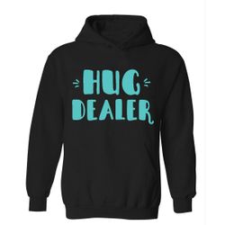 Funny Hug Dealer Soft Hooded Pullover