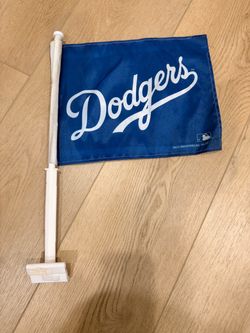 Selling dodger car flag!