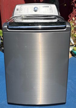 Kenmore Elite Top-Load High-Efficiency Washer Silver Tested & Working 120 V