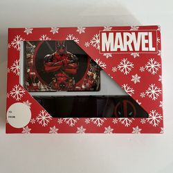 Marvel Dead Pool Belt And Wallet Set 