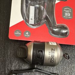 Zebco 33 Spincast Fishing Reel, Changeable Right or Left-Hand Retrieve, Built-in Bite Alert, All-Metal Gears, Pre-Spooled with Zebco Cajun Line New