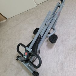 Fitness Row and Ride Squat Assist Trainer Machine