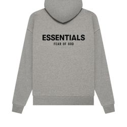 Fear of God Essentials Hoodie 'Dark Oatmeal' 