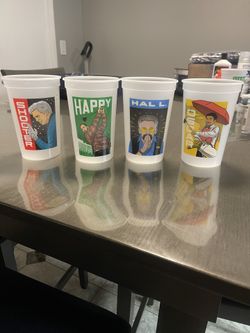 Happy Gilmore 2 Subway Cups Whole Set-NEW