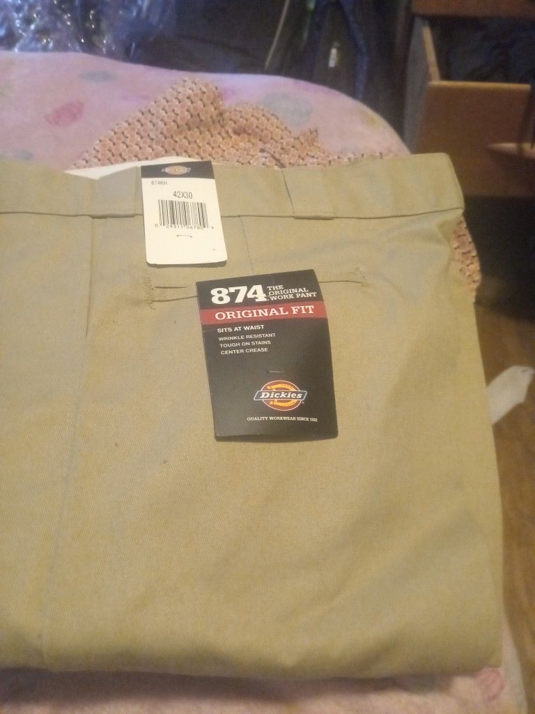 New Men's Dickies 874 Original Fit Work Pants
