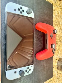 Nintendo Switch OLED Bundle – 22 Games + Pro Controller & Accessories