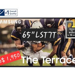 SAMSUNG 65"INCH QLED 4K THE TERRANCE OUTDOOR TV LST7 
