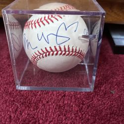 George Lopez Autographed Baseball 