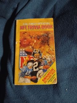 First Official NFL Trivia Book