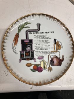 Vintage kitchen plate /ANCO Calif.