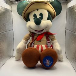 Mickey Mouse:  Jungle Cruise Plush. 