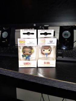 Over Watch Funko Pop Keychain's