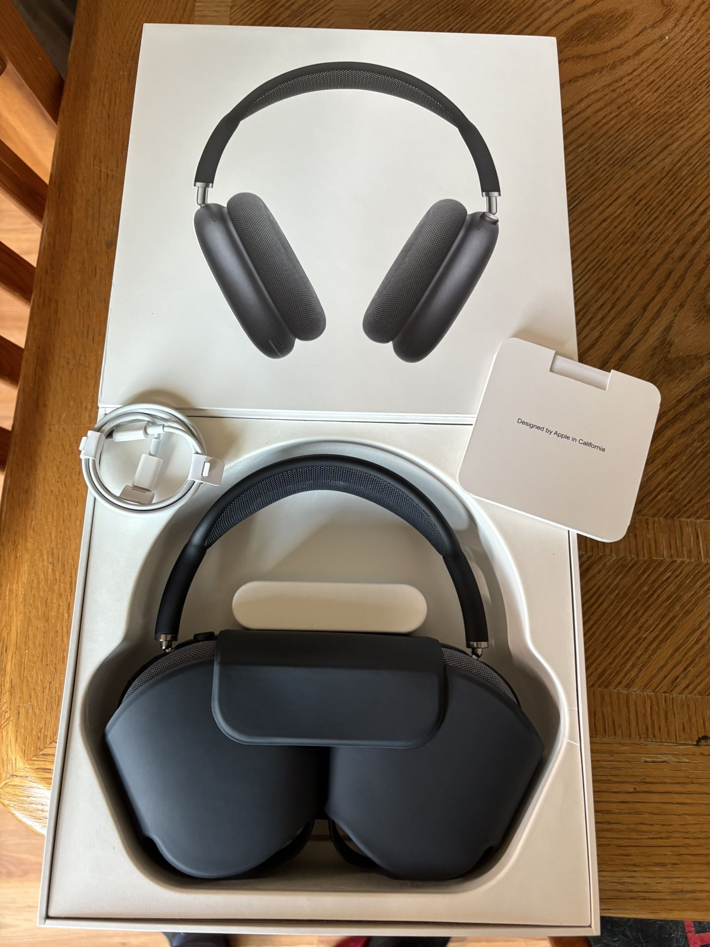 AirPods Max - New Midnight *USED ONCE* (AppleCare+)