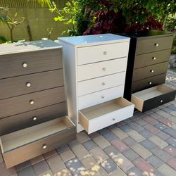 New Chest Dresser Five Drawers New 