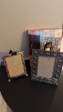 Frames 2 pet frames one with a box