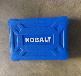 Kobalt 24 piece tap and die set new
