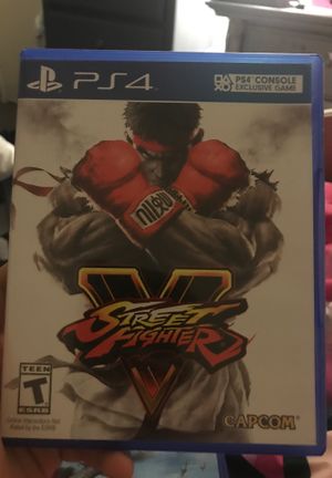 Photo NEW PS4 CONSOLE EXCLUSIVE GAME STREET FIGHTER V