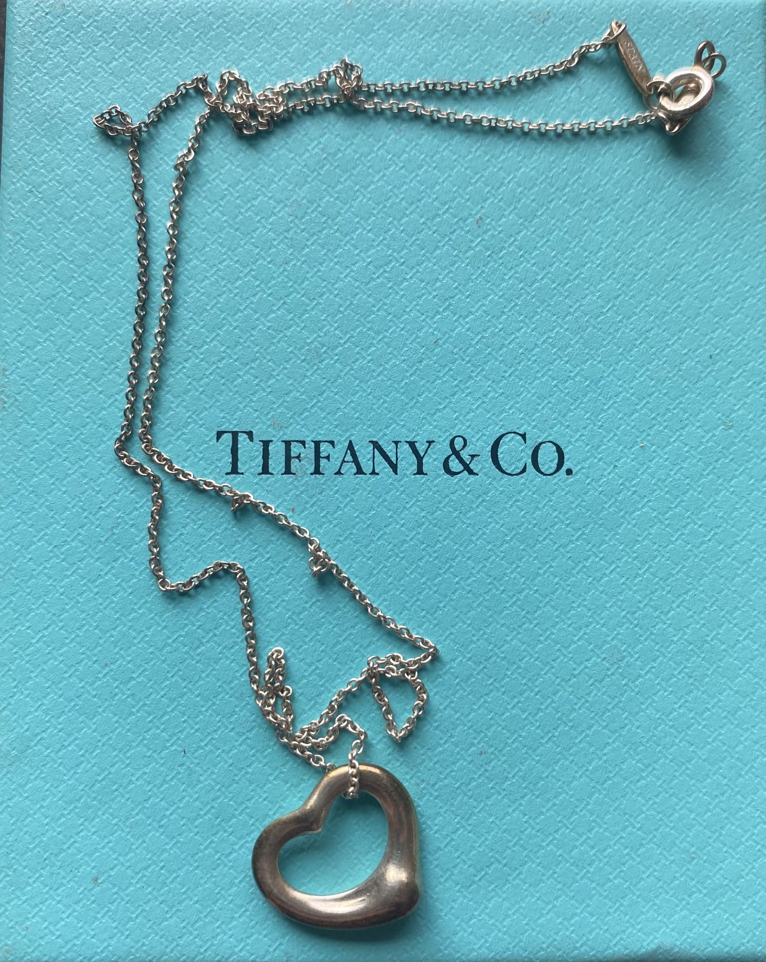 Tiffany & Co Open Heart Pendant