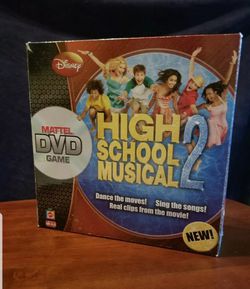 Mattel High School Musical DVD Board Game