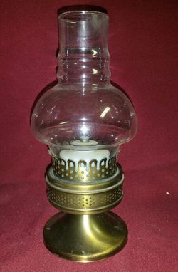 Outdoor / Indoor Home Porch Restaurant Patio 10" Metal & Glass Tower Decor Candle Holder